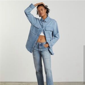 Everlane Denim - The Denim Shirt Jacket - size Large